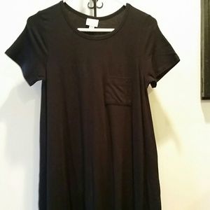Black XXS LuLaRoe Carly